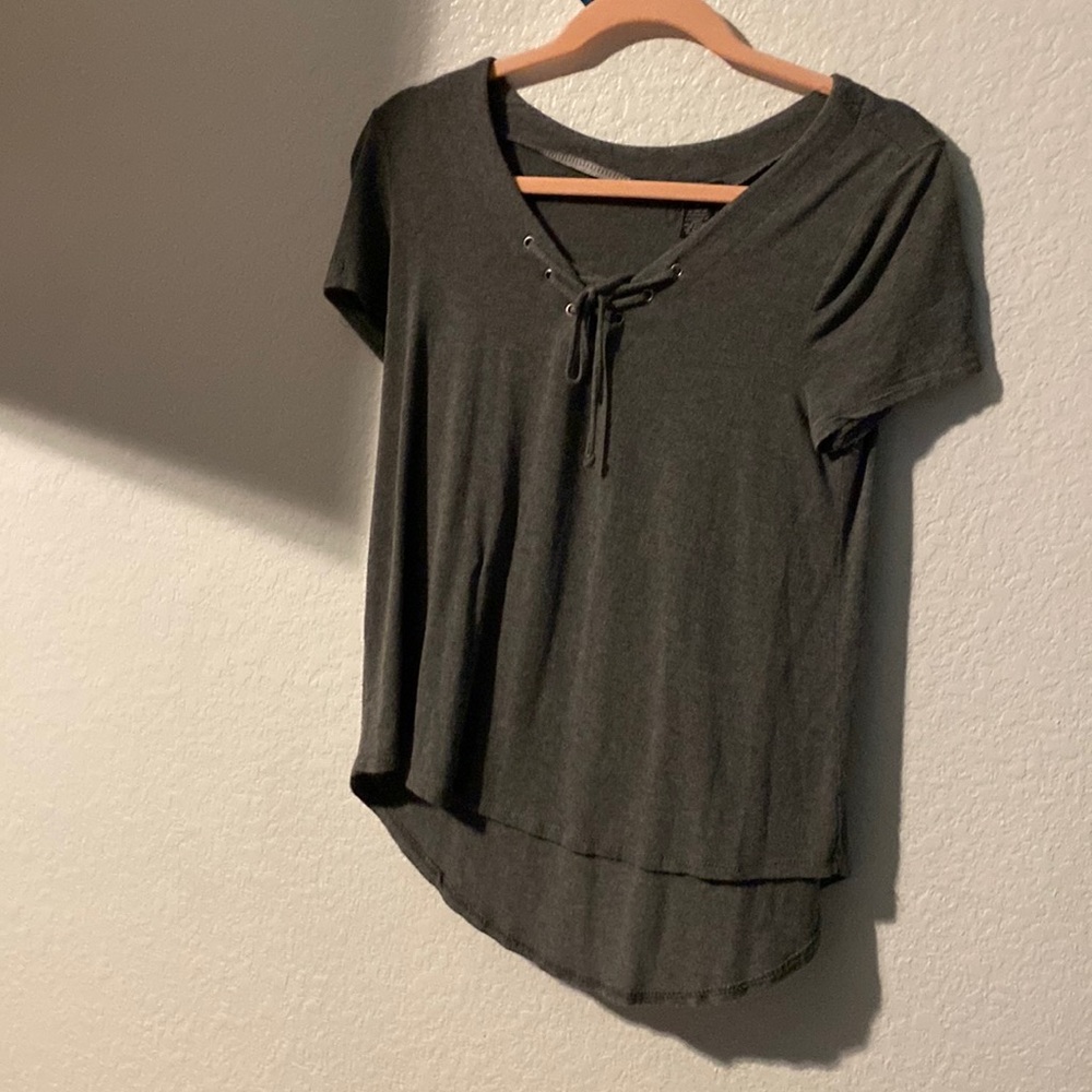 Plain grey shirt